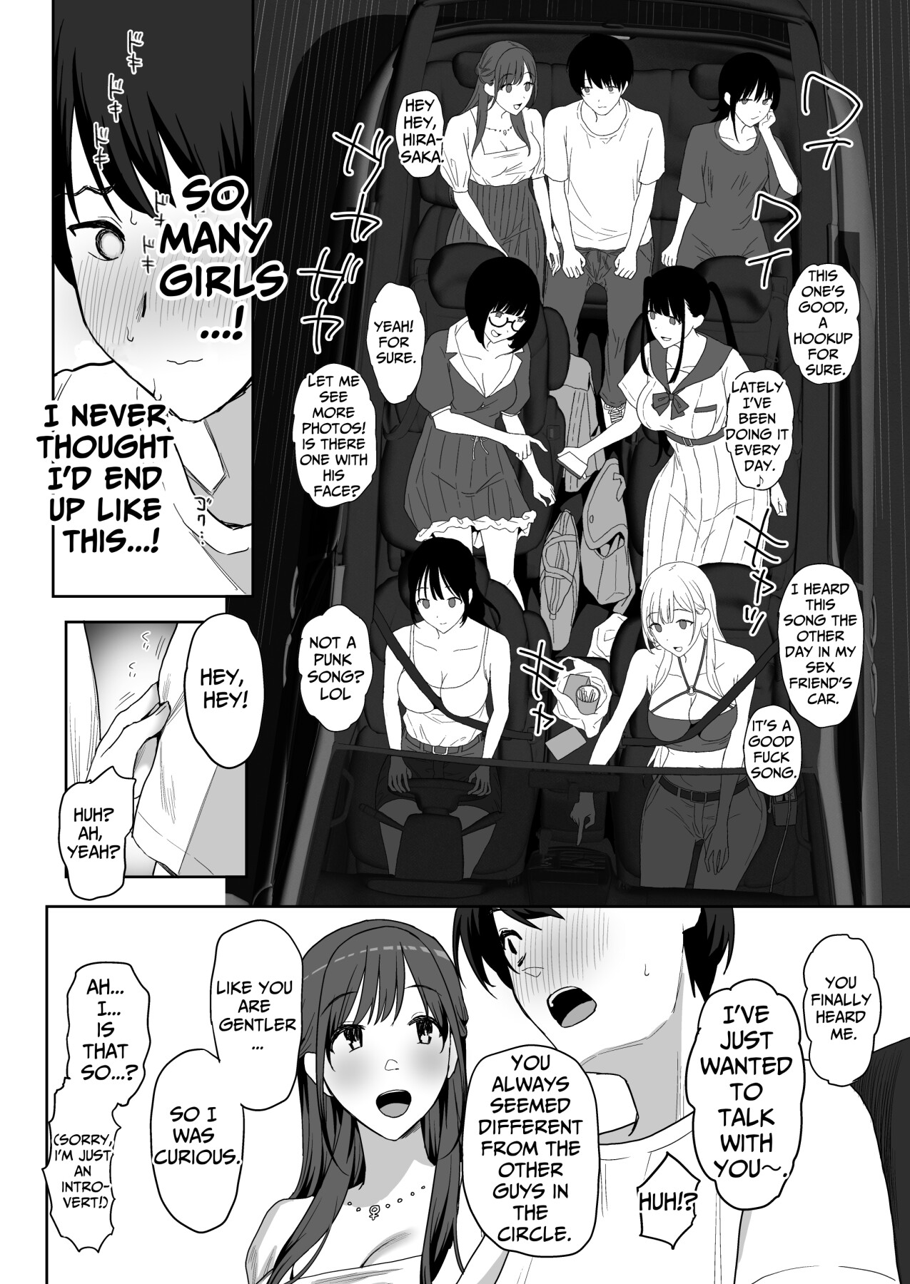 Hentai Manga Comic-Only One Guy At The Fuck Club's Intensive Training Camp-Read-15